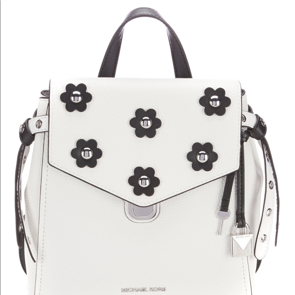 Michael Kors Small Bristol Backpack White